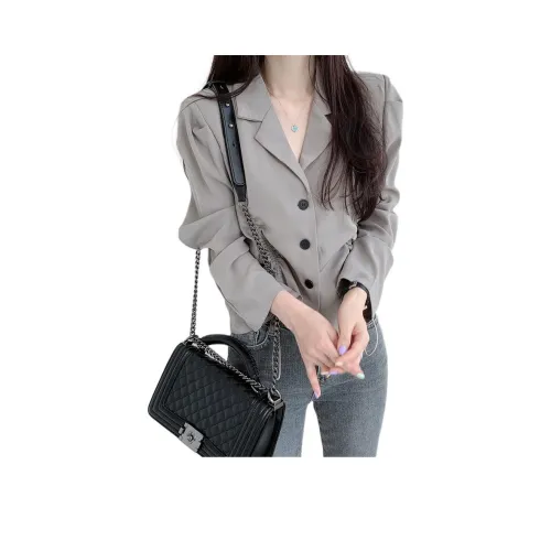 LADYXIEXIE Cropped Coat Women's