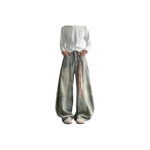 PANDA ADEVIL Синий Унисекс Джинсы