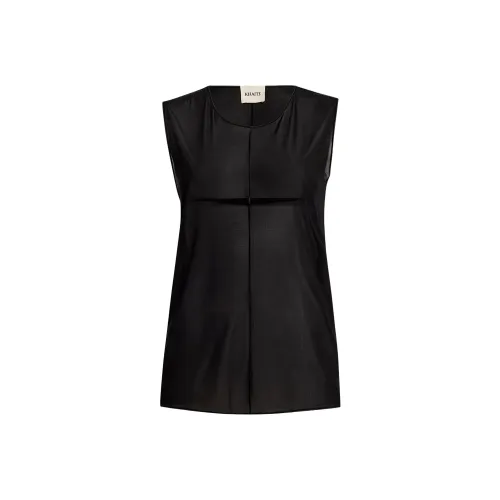 KHAITE Черные Женские Майки
