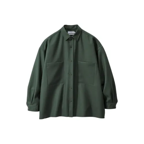 Graphpaper FW25 Отношение Off Фланель CPO Рубашка Куртка Мужская