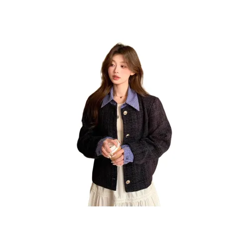 ZHUDIMEI Blue Women's Jackets ZHUDIMEI Синий Женские Куртки