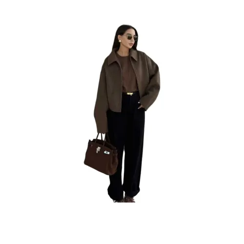 STYUW Коричневый Женский Куртки