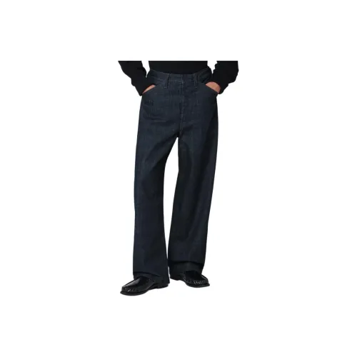 Lemaire Blue Men's Jeans Лемар Синий Мужской Джинсы