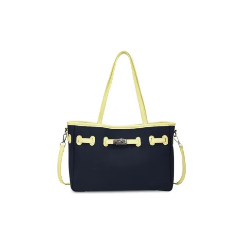 HACIN Холст Плечевая сумка Женская Многоцветная