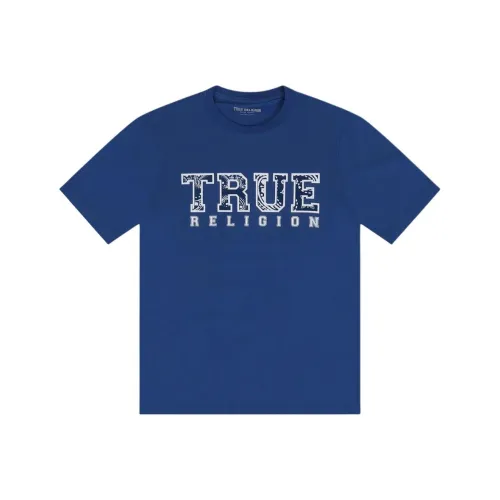 True Religion Мужские Синие Футболки