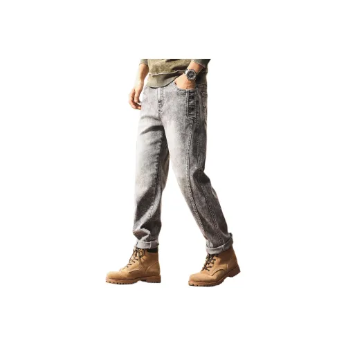 JIELEINUO Мужские Джинсы