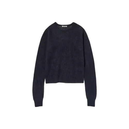 Auralee FW25 Малыш Suri Альпака Прозрачный KNIT P O Свитер Женские