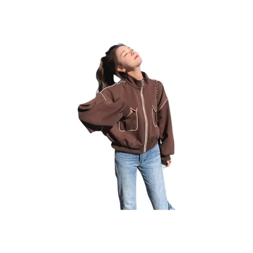 STYUW Кофе Женские Куртки