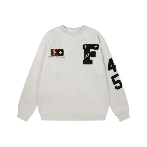 Vine Color Светло-серый Женский Свитшот