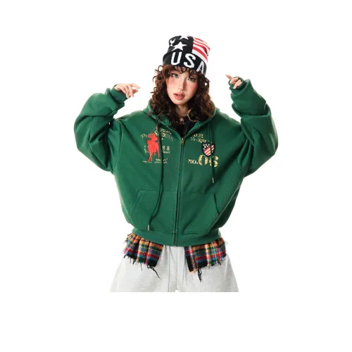 Pirkadat Зеленый Унисекс Свитшоты