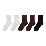 5 пачек (2 белых, 2 коричневых, 1 черная)