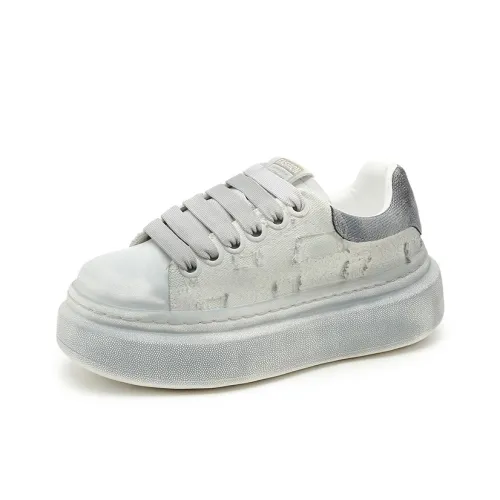 VAEL Баланс Дышащие Увеличивающие Высоту Низкие Кроссовки для Скейтбординга Женские