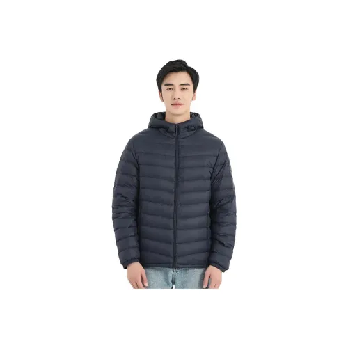 Vintage Cars С капюшоном Пуховик Мужской