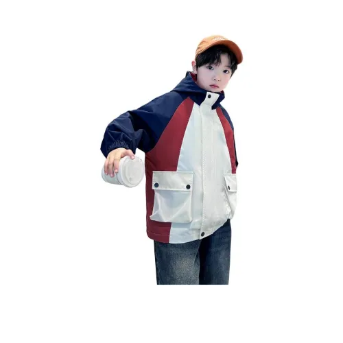 ЮЙЧЖАОЛИНЬ Бордовый Школьный возраст Куртки