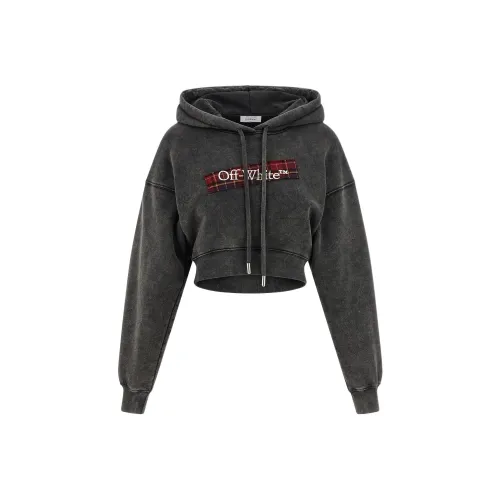 Off Белый Серый Женский Свитшот