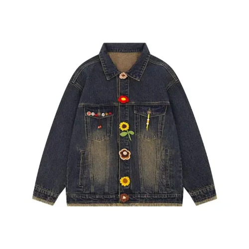 GROGNAK Синий Унисекс Джинсовые куртки