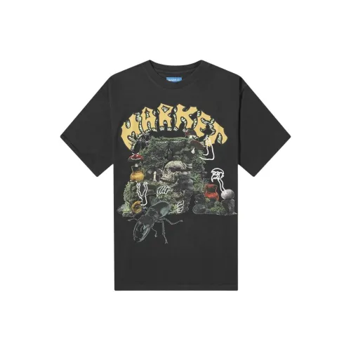 Chinatown Market Выстиранный Черный Мужские Футболки