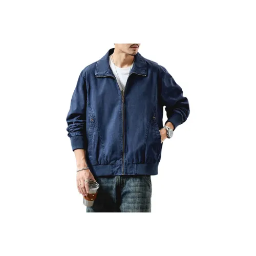 ZENGZHI Куртка Свободный крой Прямой крой Унисекс