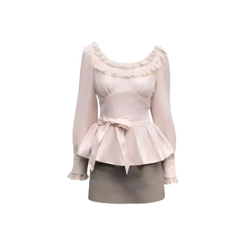 COVT Топ+Юбка Женские Комплекты с Юбкой