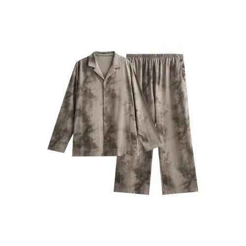 Same Language Пижамный комплект Мужской Текстурированный