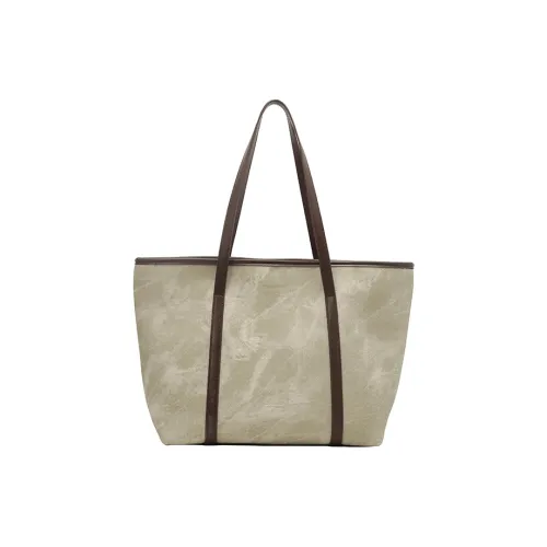 Single Warehouse ПУ (полиуретан) Сумка-тоут Сумка через плечо Женская Хаки Коричневый Кофейный Черный