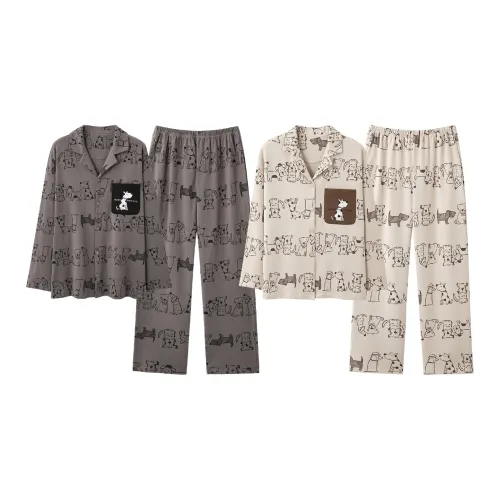 Purple Thousand Пижамный комплект унисекс