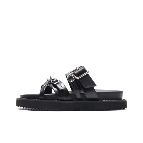 Asthershop Резиновая подошва Заклепки Нет Особенный Эффект Домашние тапочки Унисекс