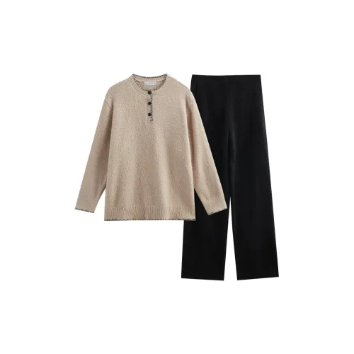 Same Language Пижамный комплект женский Alocasia черный