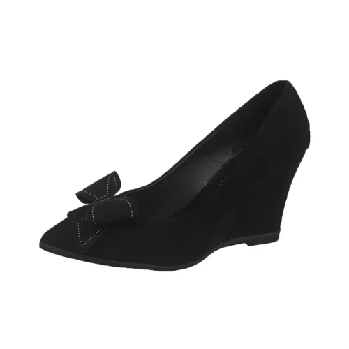 Wuji Клин-каблук Модные Высокие каблуки Женские