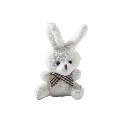 HUXIAOKE Галстуки-бабочки Кролик Плюшевый Игрушка Плюшевый Брелок 10 см Рекомендуемая Высота
