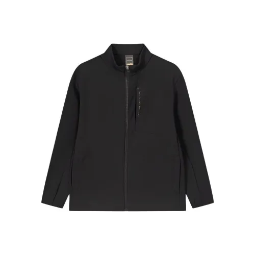 361° Супер-черный Мужской Тренч