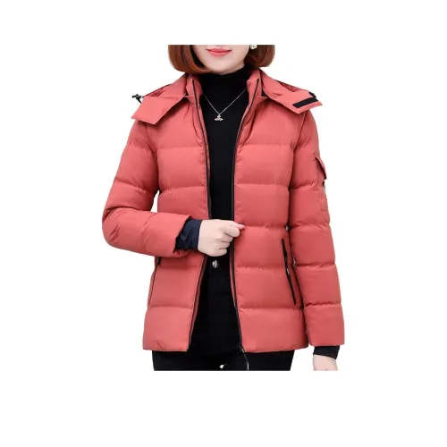 The Temptation Of The Muse Воротник-стойка С капюшоном Пуховая куртка Женская