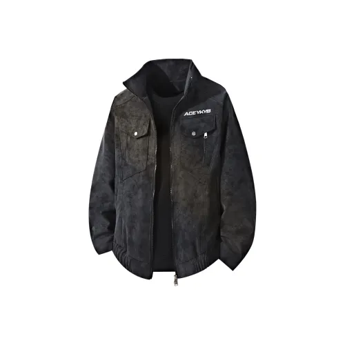 YK YB YK YB x Tao Huang Куртка Кожа Куртка Унисекс