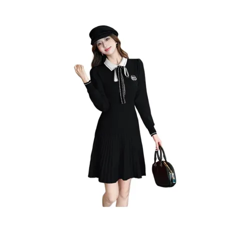 ENPofficial Длинное платье с длинными рукавами женское