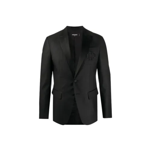 DSQUARED 2 Черные Мужские Деловые Костюмы