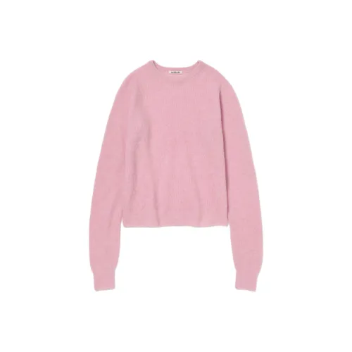 Auralee FW25 Малыш Suri Альпака Прозрачный KNIT P O Свитер Женские