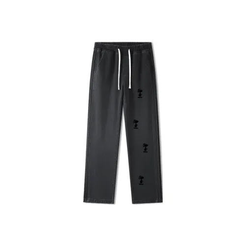 SNOOPY Унисекс Повседневные Брюки