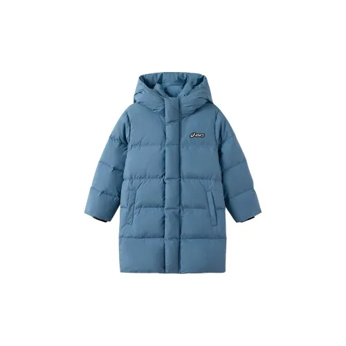 Asics Серый Синий KIDS Пуховики