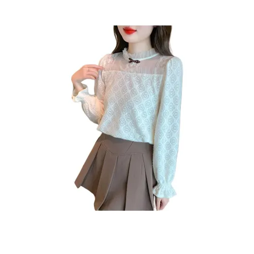 LADYXIEXIE Абрикос Флис С Подкладкой Подарочный Бренд Наклейка Женские Рубашки