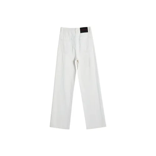 Izzue Ecru Женские Джинсы