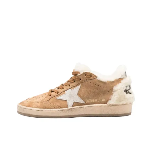 Golden Goose Ball Star Low Топ Скейтборд Кроссовки Женские Коричневый