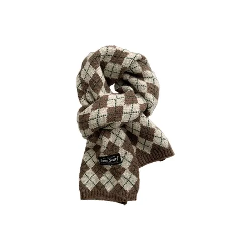 FUO Полиэстер Трикотаж Шарфы Женские