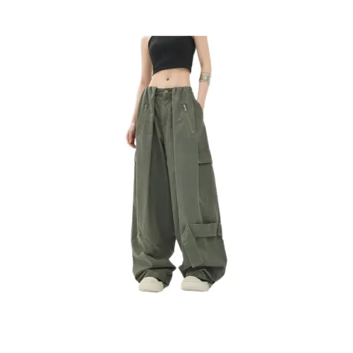 MUMUTU Green Women's Jeans MUMUTU Зеленые Женские Джинсы