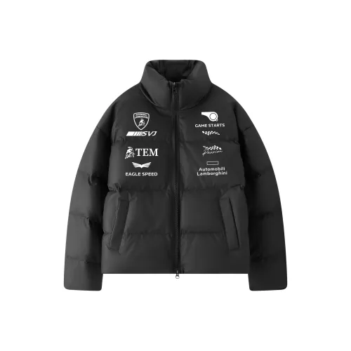 AUTOMOBILI LAMBORGHINI Пуховик Унисекс