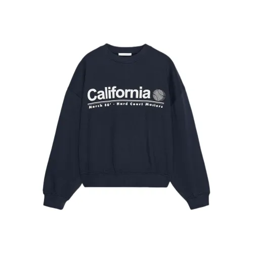 ZARA Синие Женские Свитшоты