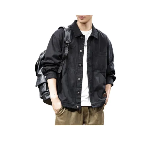 ZENGZHI Куртка Свободный крой Прямой крой Унисекс