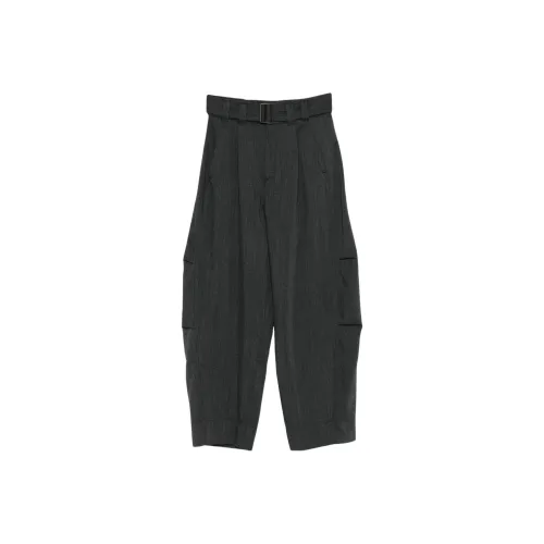 SOEUR Серые Женские Повседневные Штаны