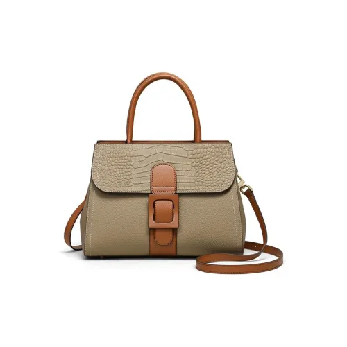 OUBOTE Сумка из коровьей кожи женский слоновая кость