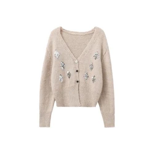 Another alley Хаки Женские Трикотаж