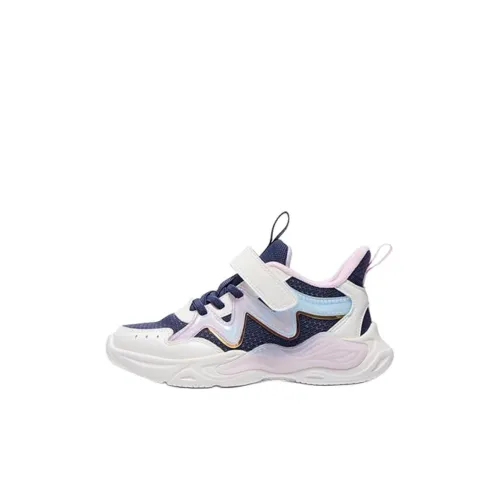 361°KIDS Беговые кроссовки Low Топ Свет Прусский синий Перьевой белый Прозрачный синий Kids